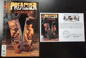Preacher (1995) #22 FIRMATO da Garth Ennis con testimone autenticato della firma - Foto 1 di 6