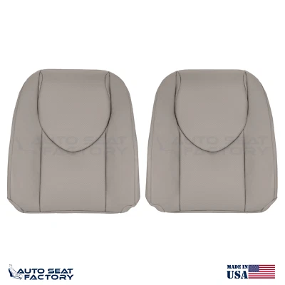 Cubierta de asiento de vinilo topo superior izquierda y derecha perforada para Toyota RAV4 2006-2008 Foto 1 de 4