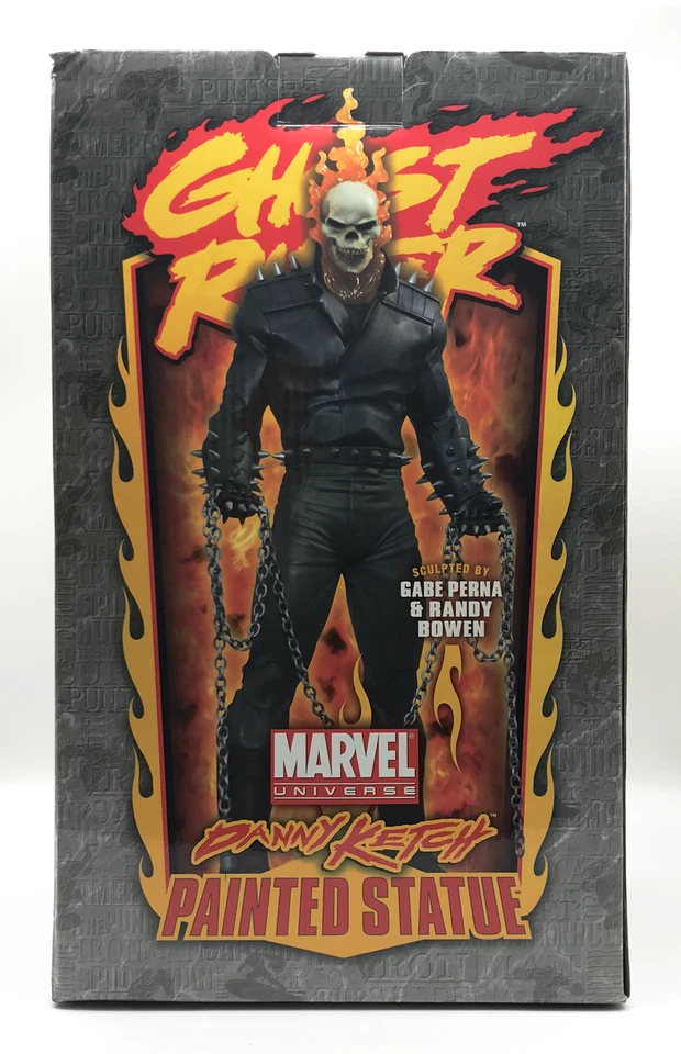 Bowen Designs Ghost Rider Statue Danny Ketch Version 353/1000 Marvel Sample