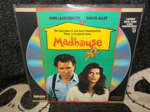 Madhouse Laserdisc LD John Larroquette Kirstie Alley Free Ship $50 - Picture 1 of 2