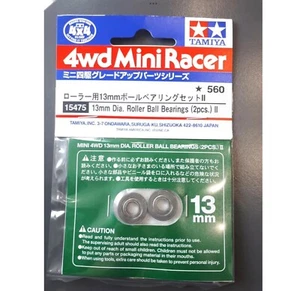 Tamiya Accessories Mini 4WD- 13mm Roller Ball Bearing (2 Pcs II Bearings 15475 - Picture 1 of 1
