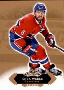 2016-17 Fleer Showcase Hockey #14 Shea Weber - Picture 1 of 2