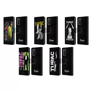 OFFICIËLE TUPAC SHAKUR SLEUTELKUNST LEDEREN BOOK COVER VOOR SAMSUNG TELEFOONS 1 - Afbeelding 1 van 10