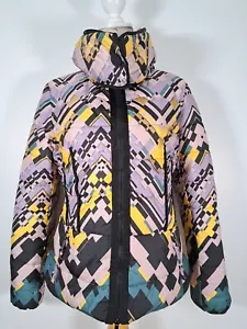 DESIGUAL Auriga Christian Lacroix Shell Jacket Purple Padded Women's Size 36 - Picture 1 of 24