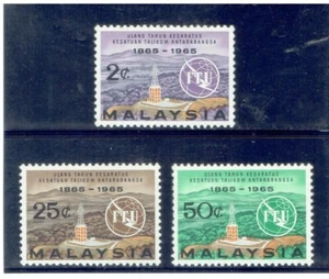 MALAYSIA 1965 ITU MLH CV $5.95 - Picture 1 of 1