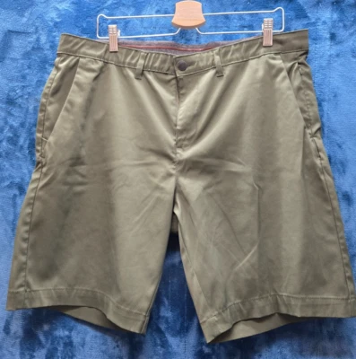 Pantalones Cortos Jachs New York Para Hombre 36 Verde Golf Chino Poliéster Spandex Foto 1 de 4