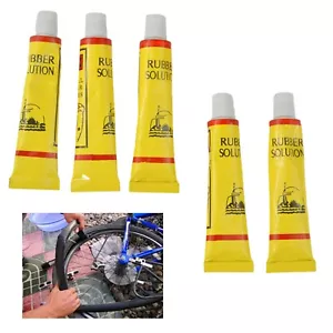 10pcs Bike Tyre Inner Tube Puncture Repair Rubber Cement Bicycle Tire Patch GlYJ - Picture 1 of 8