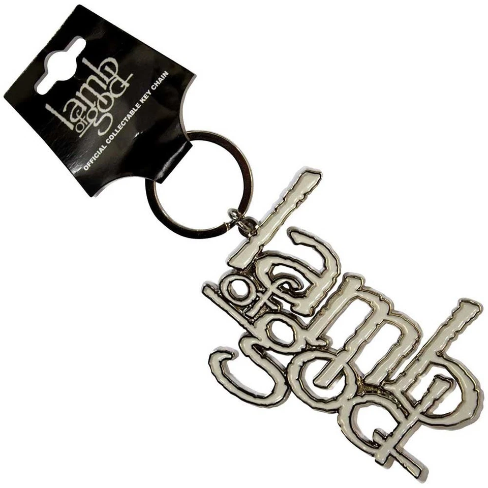 LAMB OF GOD BIG CHUNKY metal keyring keychain - Image 1 of 1