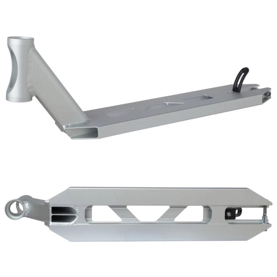 Striker Lux Trick Tret Roller Stunt Scooter Leggero Park Deck Argento - Immagine 1 di 1