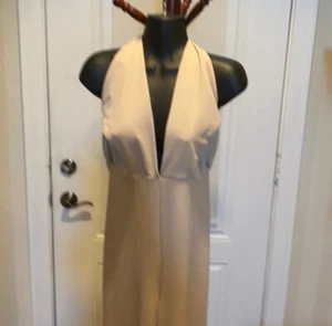 Fashion Nova Creme Jumpsuit (L) - Picture 1 of 13