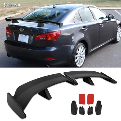 55-дюймовый задний спойлер крыло на багажник LEXUS ES 250 300 350 F GT PRO стиль крыло матовый - Изображение 1 из 4