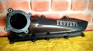 Ansaugstutzen Maniford intake links Carbon Ferrari Sf90 OEM 882077 Neu - Bild 1 von 10