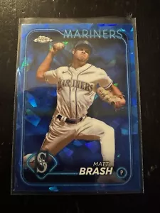 2024 Topps Chrome Update Series Sapphire Edition - #USCS168 Matt Brash - Picture 1 of 2