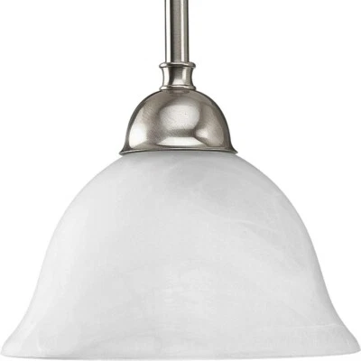 Progress Lighting Transitional Pendant Light 7.75"x6.25" Brushed Nickel P5068-09 - Image 1 of 3