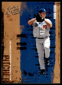 2005 Donruss Playoff Hideo Nomo Los Angeles Dodgers #48 05 Leather & Lumber - Picture 1 of 2