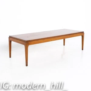 Paul McCobb Style Lane Rhythm Mid Century Walnut Coffee Table - Picture 1 of 8