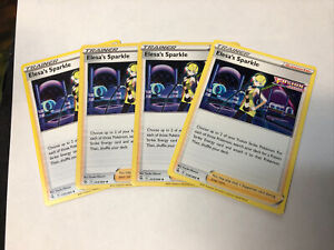 4x Elesa's Sparkle - NM-M Playset (x4 cards) - Pokemon TCG Fusion Strike 233/264