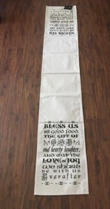 Jozie B GIVE BETTER LIVE BETTER Script Farmhouse Country Table Runner 72” New - Picture 1 of 11