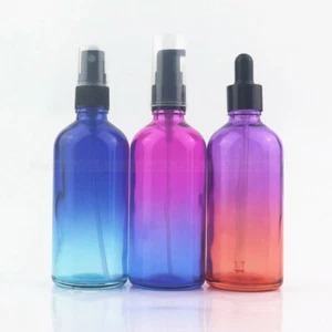Botellas de spray de vidrio de 100 ml pulverizador gotero para ojos pipeta suero bomba aceites esenciales - Imagen 1 de 13
