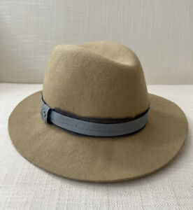 Zadig & Voltaire Neo Alabama Fedora Wool Hat Size 2 USED IMMACULATE