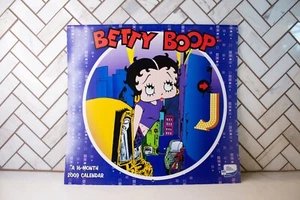 2009 Betty Boop 16-Month Fashionista Cartoon Calendar - Imagen 1 de 7