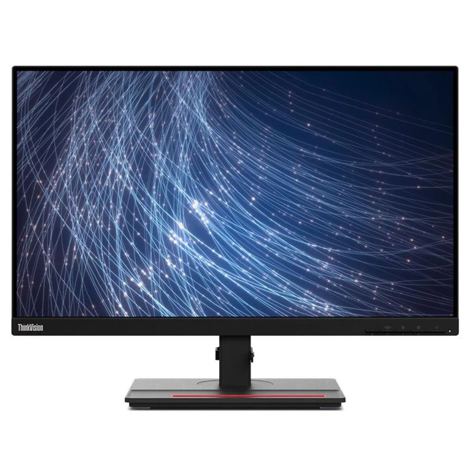 Lenovo ThinkVision 23.8 Inch Monitor 1920 x 1080 Full HD IPS Black 63A5GAT6UK - Image 1 of 4