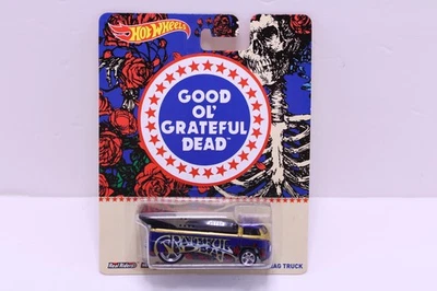 2013 Mattel Hot Wheels HW Pop Culture Grateful Dead VW Drag Bus RR 1/64 - Image 1 of 3