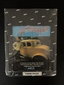 American Graffiti Soundtrack Unopened Still Sealed 8 Track Tape Original - Foto 1 di 4