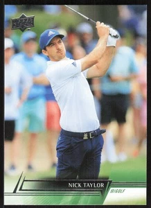2024 Upper Deck Golf Nick Taylor Card #25 - Picture 1 of 2
