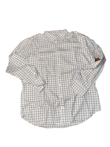 Peter Millar XL Hemd schwarz weiß grau kariert Knopfleiste Freizeit - Bild 1 von 5