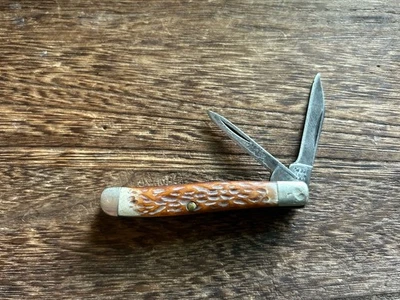 Vintage Kabar 1019 Peanut Folding Pocket Knife Made In USA - Image 1 of 4