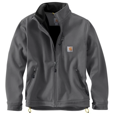 Carhartt Crowley Jacket Men Size Large Charcoal Grey Soft Shell - Image 1 of 4