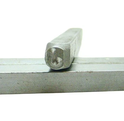 1/8" Letra "J" Sello-Perforador-Herramienta de Mano-Barra de Oro-Plata-Remolque-Metal-CueroLote2 Foto 1 de 4