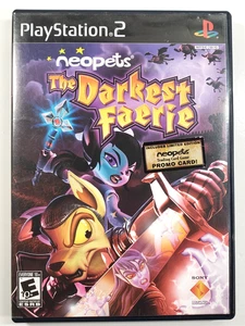 Neopets: The Darkest Faerie (Sony PlayStation 2, 2005) PS2 Estuche y Juego - Probado - Imagen 1 de 4