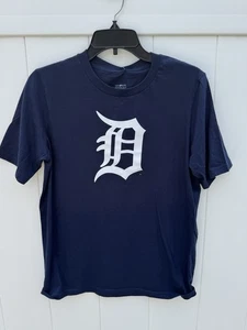 NUEVO CON ETIQUETAS Camiseta Detroit Tigers Niños X-Grande 18-20 Azul Manga Corta Camiseta - Imagen 1 de 4