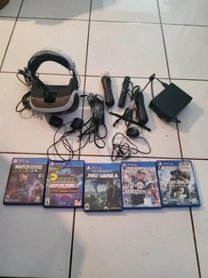 Sony playstation ps4, auriculares, piezas, lote de juegos Foto 1 de 4