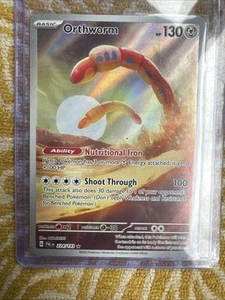 Pokemon TCG Orthworm 224/193 SV02 Paldea Evolved Illustration Rare Holo MT (f) - Picture 1 of 2