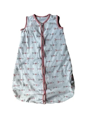 Saco de dormir para bebé Yoofoss - flechas blancas, rosas y grises - 6-12 meses Foto 1 de 4