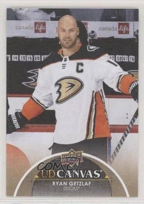 2021-22 Upper Deck Series 2 UD Canvas Ryan Getzlaf #C123 - Image 1 of 2