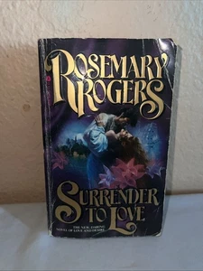Surrender to Love by Rosemary Rogers 1982 Hardcover BCE Vintage Romance Book - Picture 1 of 13