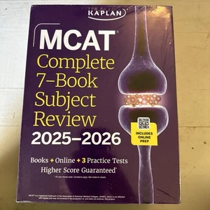 Kaplan Test Prep Ser.: MCAT Complete 7-Book Subject Review 2025-2026, Set - Picture 1 of 3