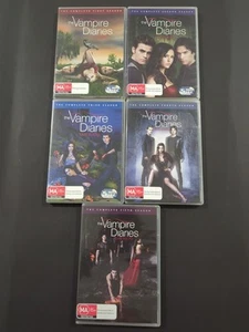 The Vampire Diaries DVD VGC Complete Seasons 1 - 5 1 2 3 4 5 TV Series - Picture 1 of 13