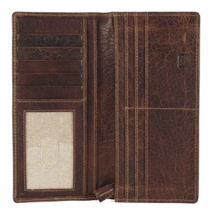 Mens Vintage Genuine Leather RFID Blocking Long Wallet Bifold Wallets For Men... - Picture 1 of 7