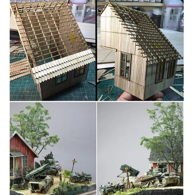 1/35 Modelli Kit Sand Table Costruzione Fai Da Te Diorami Architettura - Immagine 1 di 4