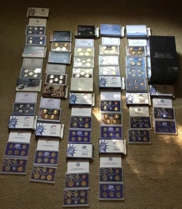 United States Mint proof set collection 1991-2012 - Picture 1 of 14
