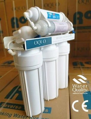 6 Stage Reverse Osmosis RO Water Filter System 50GPD + Alkaline pH Mineraliser - Image 1 of 4