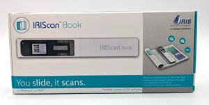 IRIScan Book 5 Escáner de Documentos Portátil USB en Blanco 458743 - Imagen 1 de 9