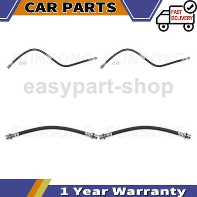 4 mangueras de línea de freno delanteras traseras Sunsong para Dodge Avenger 2000 1995 1996 1997 1998 Foto 1 de 4