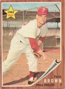 1962 Topps #181a Paul Brown - Bild 1 von 2