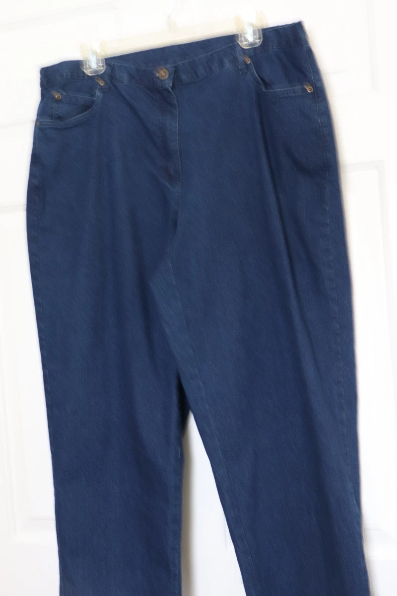 Ruby Rd. Women's Comfort Fit Petite Jeans - Relaxed Denim Pants With Side Elastic For Easy Wear